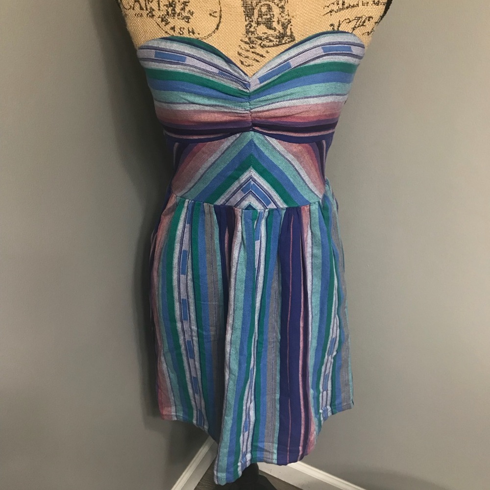 Roxy strapless tunic top dress